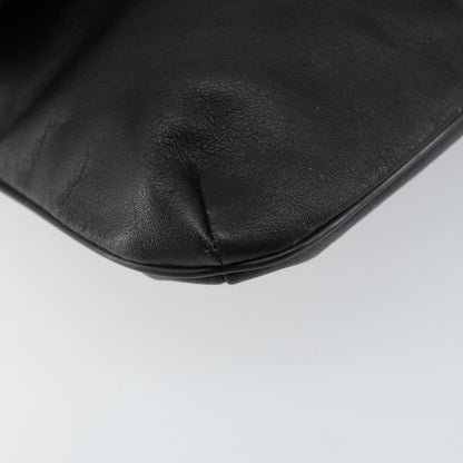Givenchy 4G pouch Leather, BLACK, LEATHER, Clutche & pouche