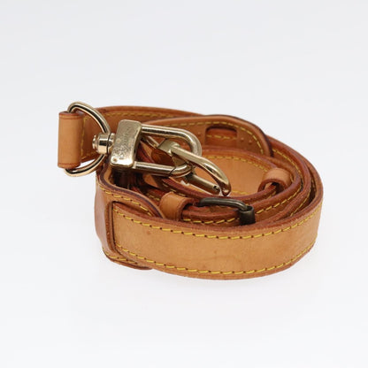 Louis Vuitton Adjustable Shoulder Strap Vachetta Leather, BEIGE, LEATHER, Straps