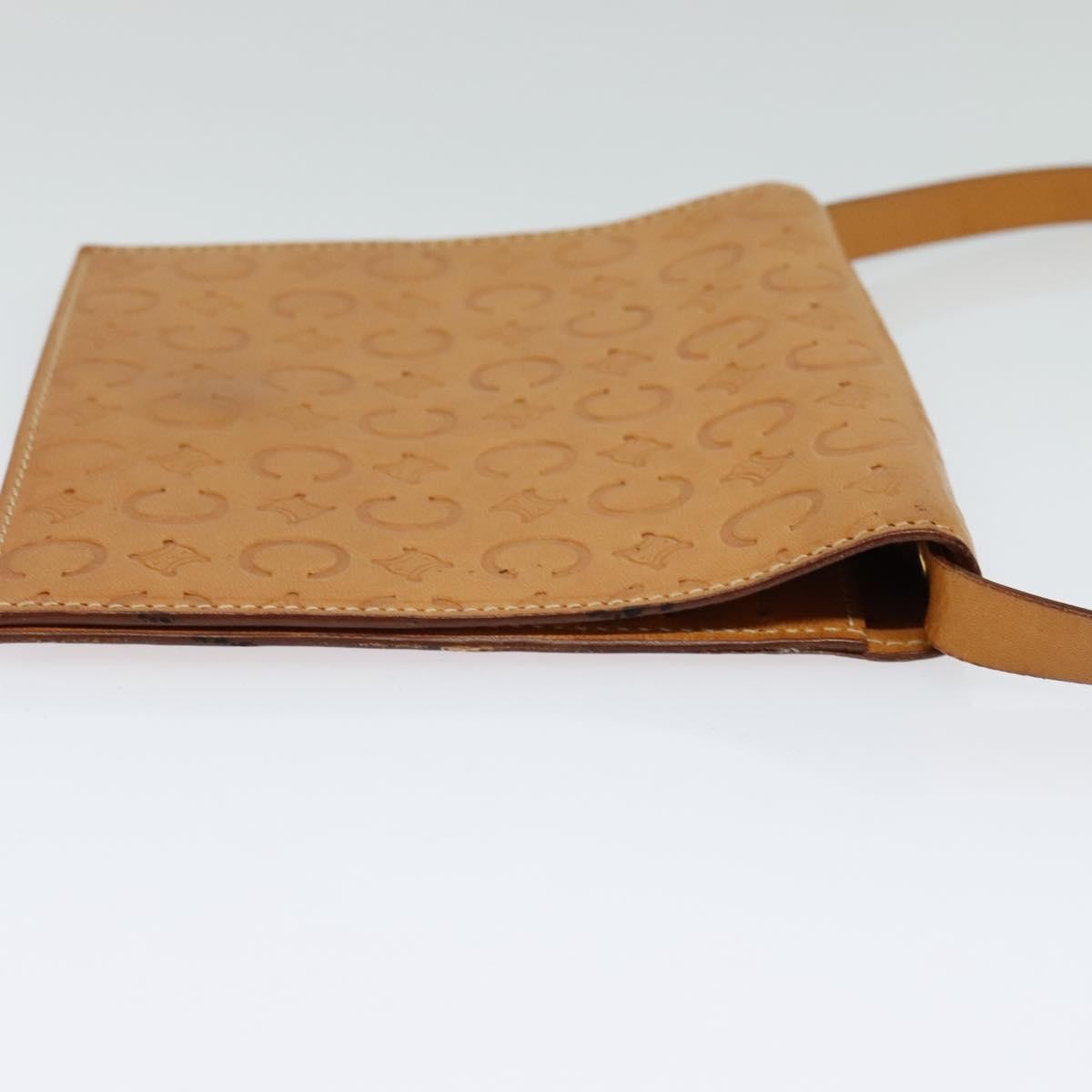 Celine Vintage Macadam Shoulder Bag C Macadam canvas, BROWN, CANVAS, Shoulder bag
