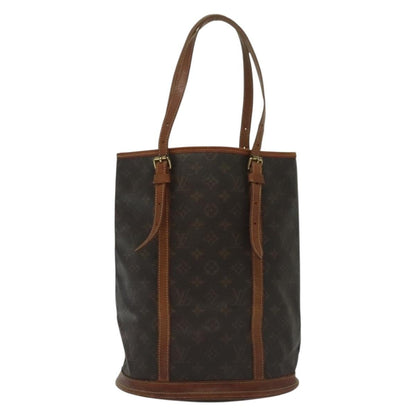 Louis Vuitton Bucket Bag Monogram Canvas, BROWN, CANVAS, Handbag