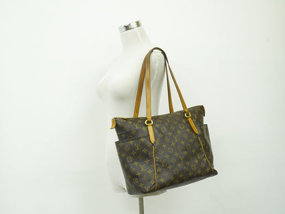 Louis Vuitton Totally Handbag Monogram Canvas, BROWN, CANVAS, Tote bag