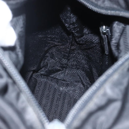 Prada Open Tote Re-Nylon, BLACK, NYLON, Shoulder bag