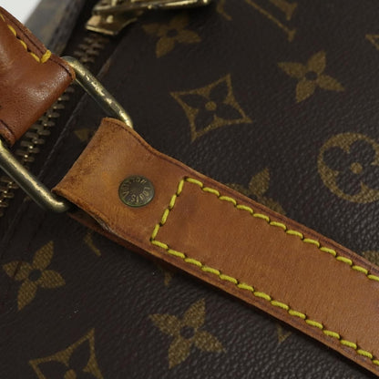 Louis Vuitton Keepall Bag Monogram Canvas, Brown, Canvas, Travel Bag