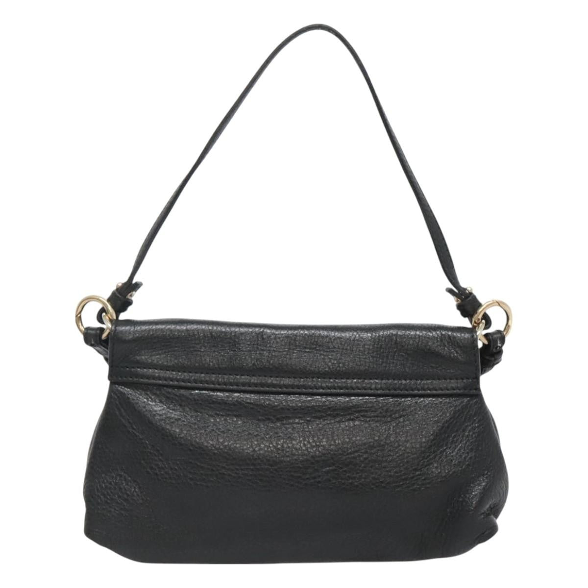 Chloe Lily Handbag Leather, BLACK, LEATHER, Handbag