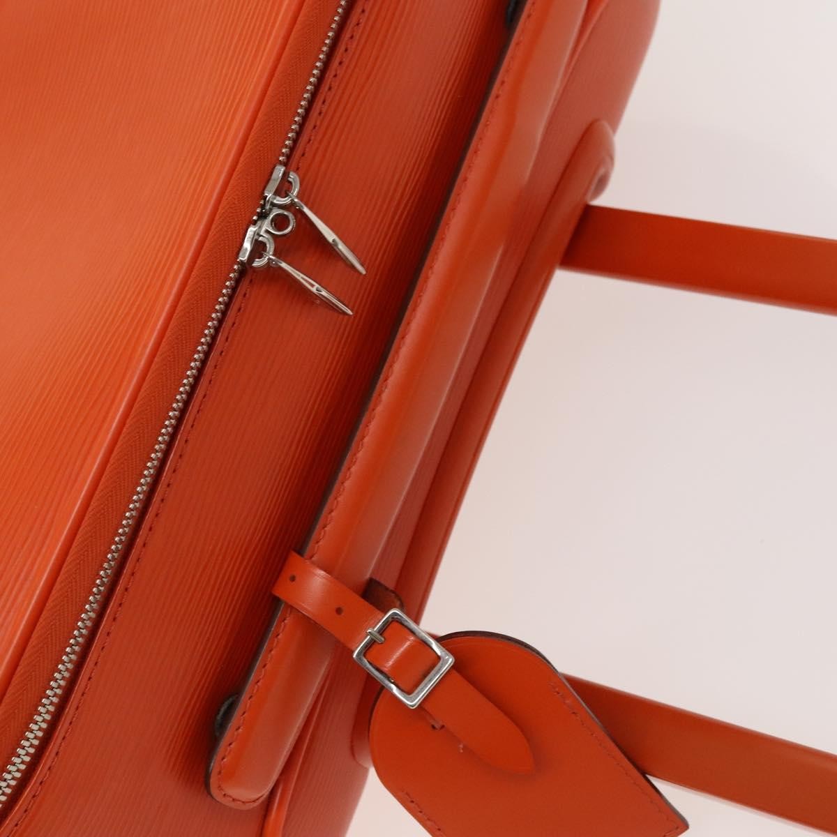 Louis Vuitton Pegase Luggage Epi Leather, ORANGE, LEATHER, Travel bag