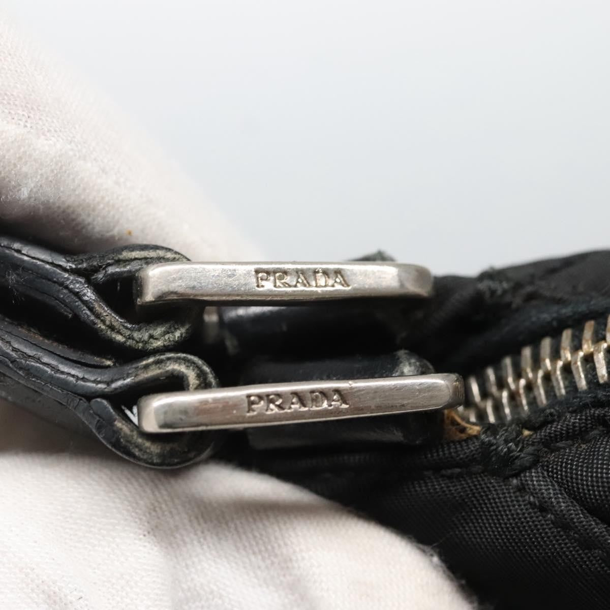 Prada Vintage Handbag Tessuto, BLACK, NYLON, Handbag