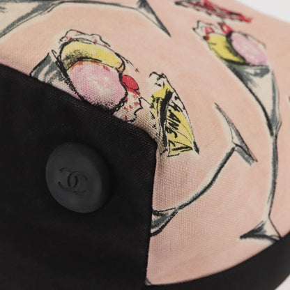Chanel Ice Cream Sundae Shoulder Bag Printed Canvas, PINK, CANVAS, Shoulder bag