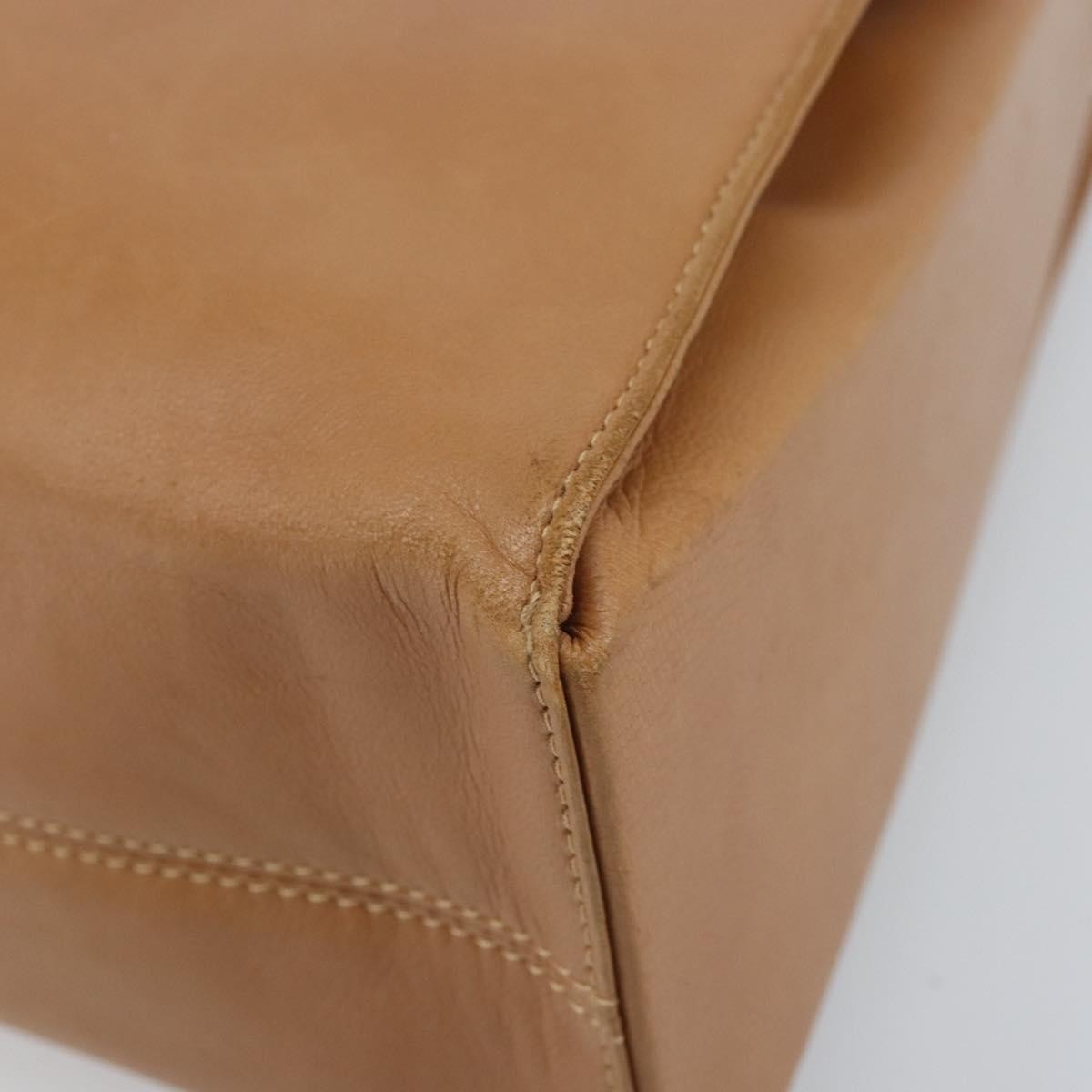 Loewe Anagram handbag Leather, Brown, Leather, Handbag