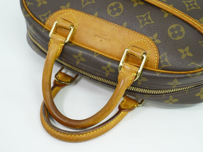 Louis Vuitton Trouville Handbag Monogram Canvas, BROWN, CANVAS, Handbag