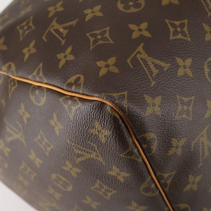 Louis Vuitton Keepall Bandouliere Bag Monogram Canvas, BROWN, CANVAS, Travel bag