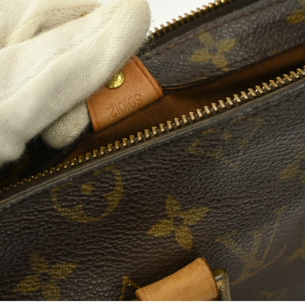 Louis Vuitton Cabas Piano Monogram Canvas, BROWN, CANVAS, Tote bag