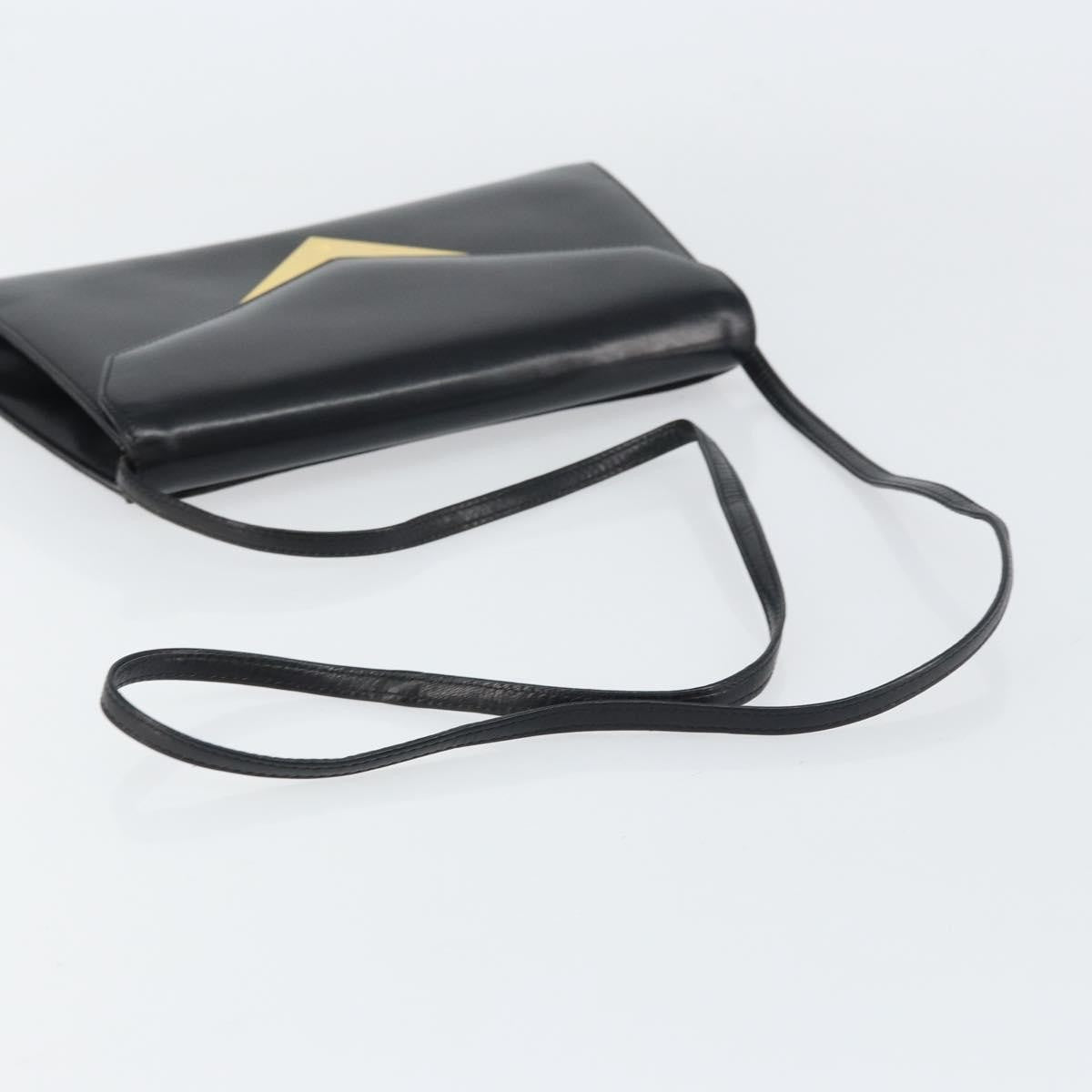 Givenchy Vintage 4G shoulder bag Leather, BLACK, LEATHER, Shoulder bag