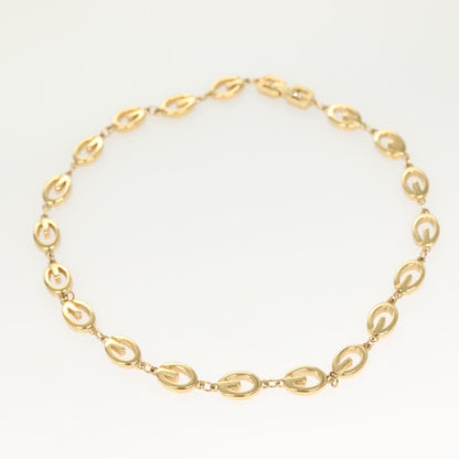 Givenchy Logo G Necklace Gold Plated, GOLD, METAL, Necklace