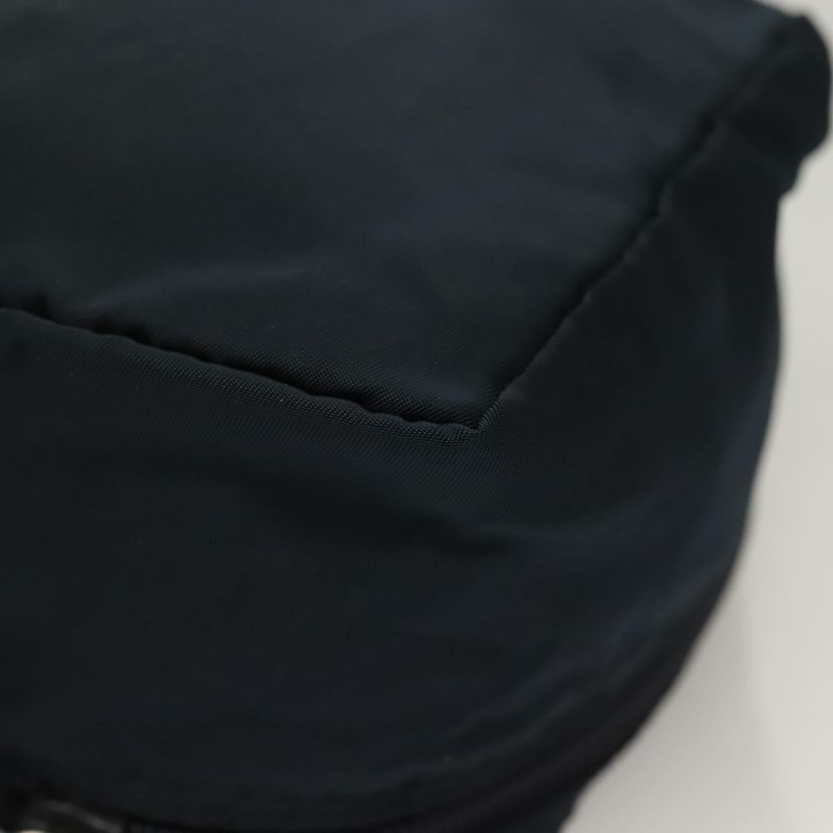 Prada Zip Around Toiletry Bag Tessuto, Navy, Nylon, Clutch