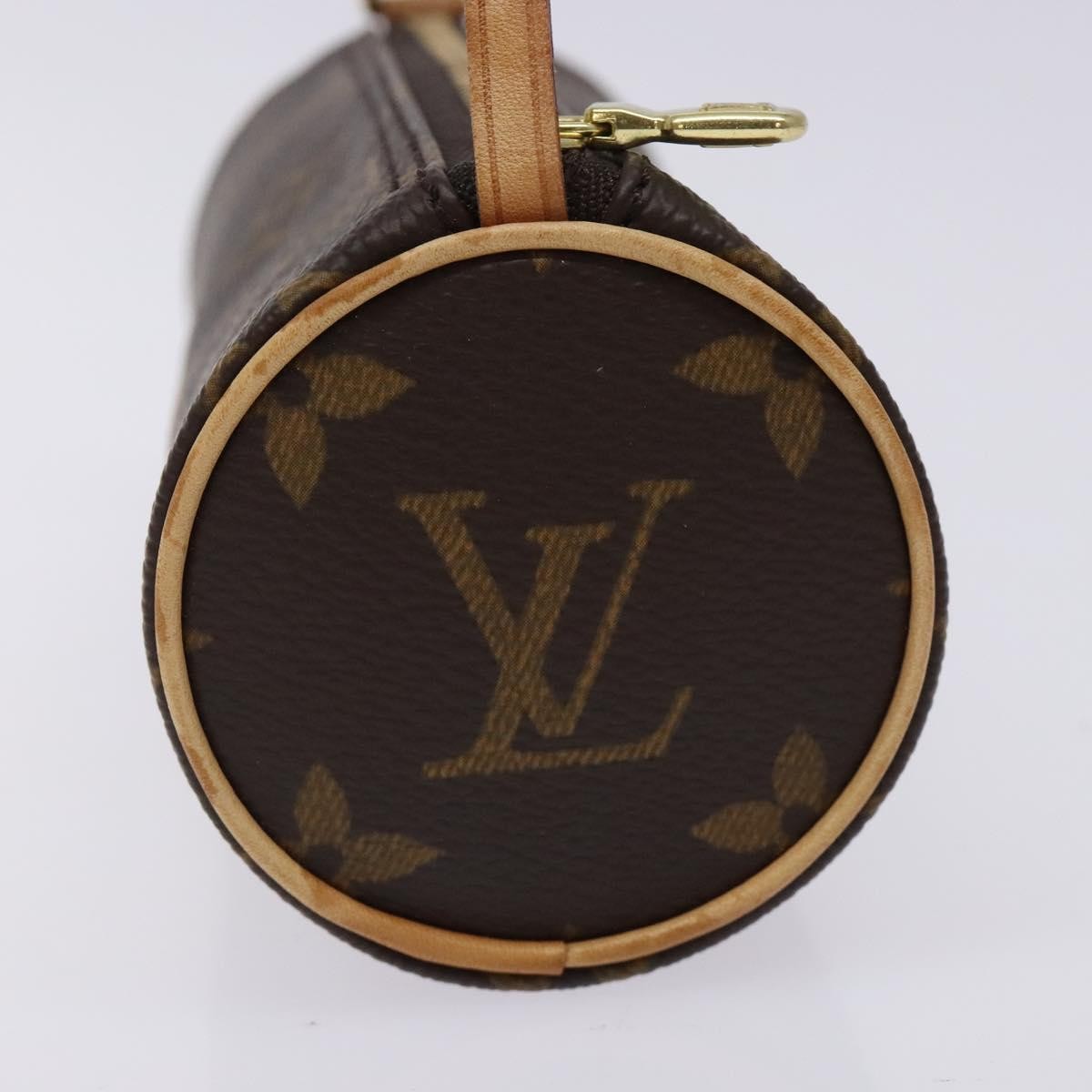 Louis Vuitton Papillon Pochette Monogram Canvas, BROWN, CANVAS, Handbag