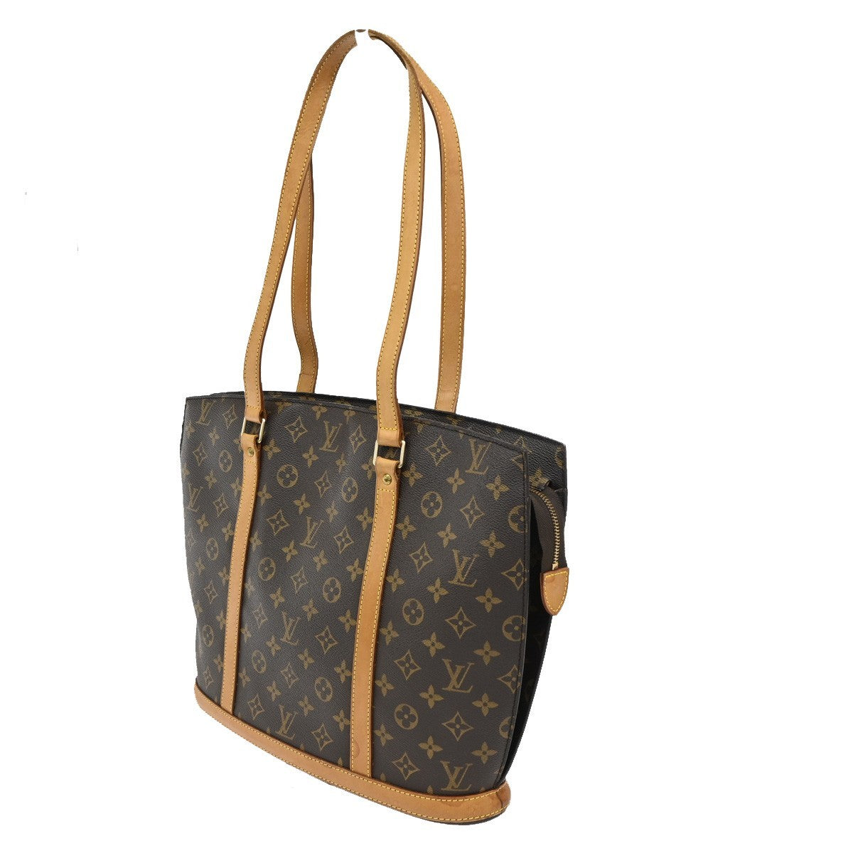 Louis Vuitton Babylone Handbag Monogram Canvas, BROWN, CANVAS, Shoulder bag