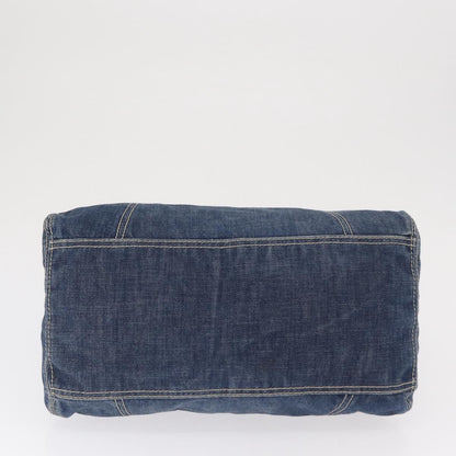 Miu Miu Shoulder Bag Denim, BLUE, CANVAS, Shoulder bag