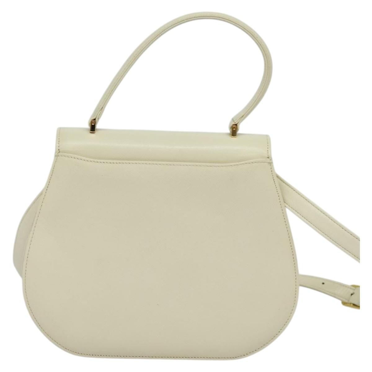 Givenchy Vintage Handbag Leather, ECRU, LEATHER, Handbag