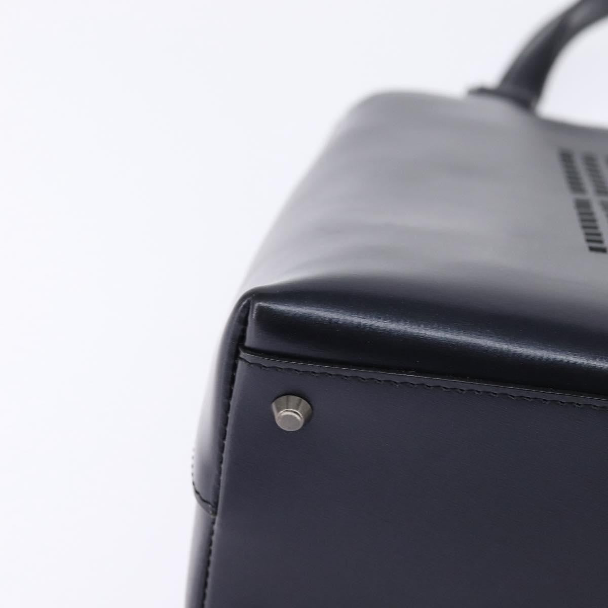 Givenchy Vintage 4G handbag Leather, NAVY, LEATHER, Handbag