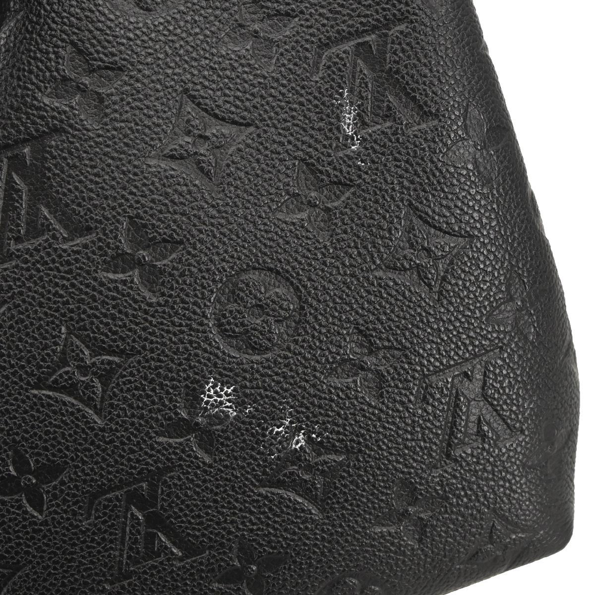 Louis Vuitton Marignan Handbag Monogram Empreinte Leather, BLACK, LEATHER, Handbag