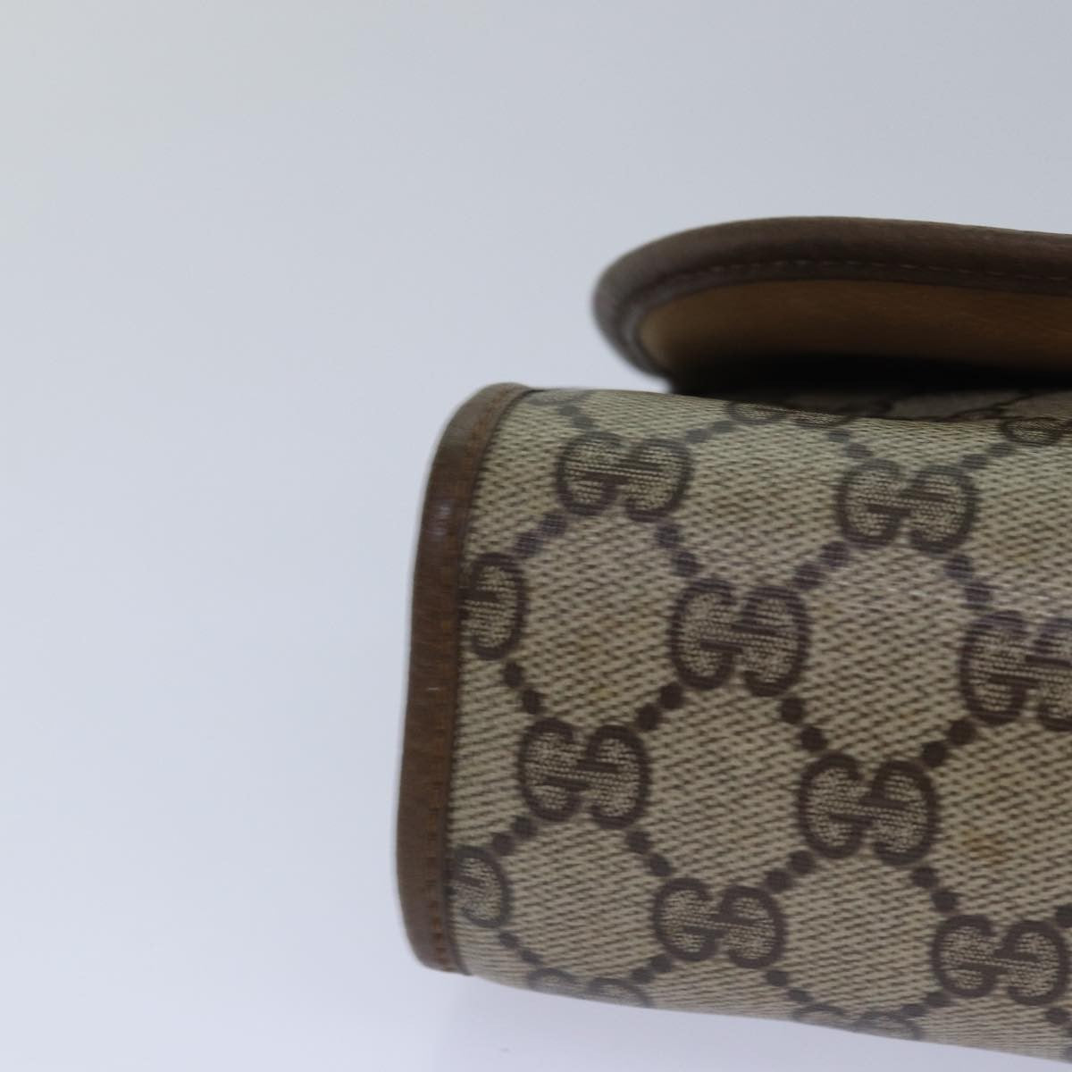 Gucci Vintage old clutch Canvas, BEIGE, CANVAS, Clutche & pouche