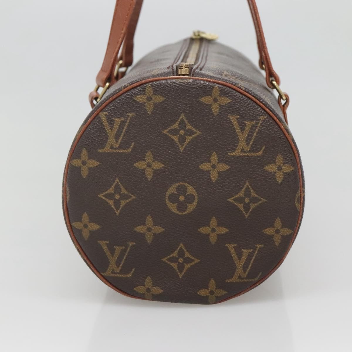 Louis Vuitton Papillon Handbag Monogram Canvas, BROWN, CANVAS, Handbag