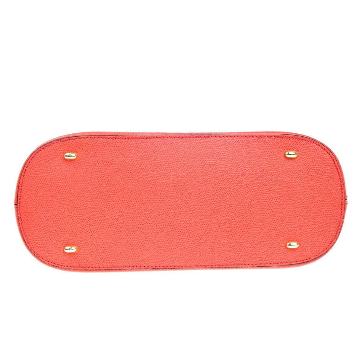 Celine Vintage Convertible Bowler Bag Leather, Red, Leather, Handbag