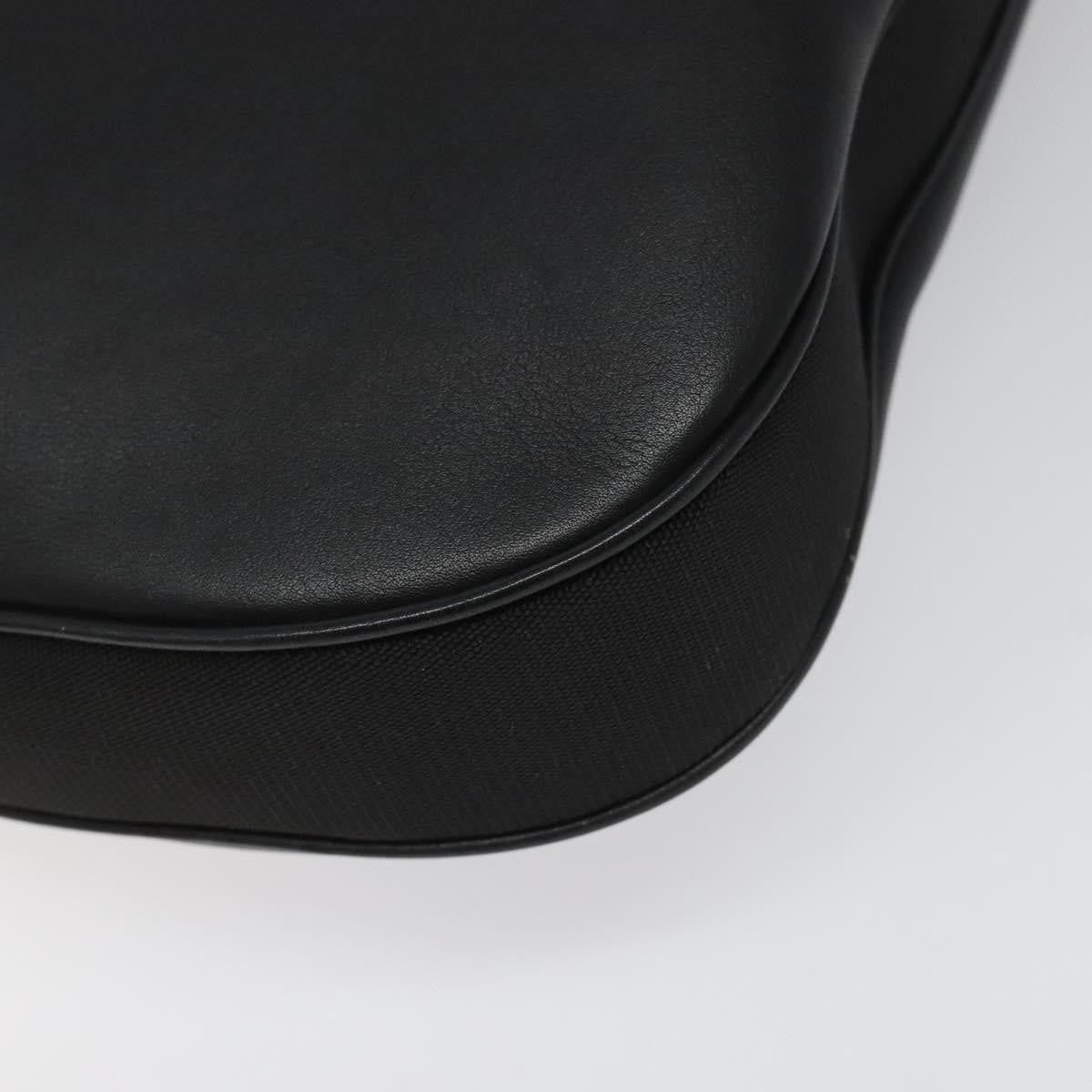 Gucci Attache Shoulder Bag Leather, BLACK, LEATHER, Shoulder bag