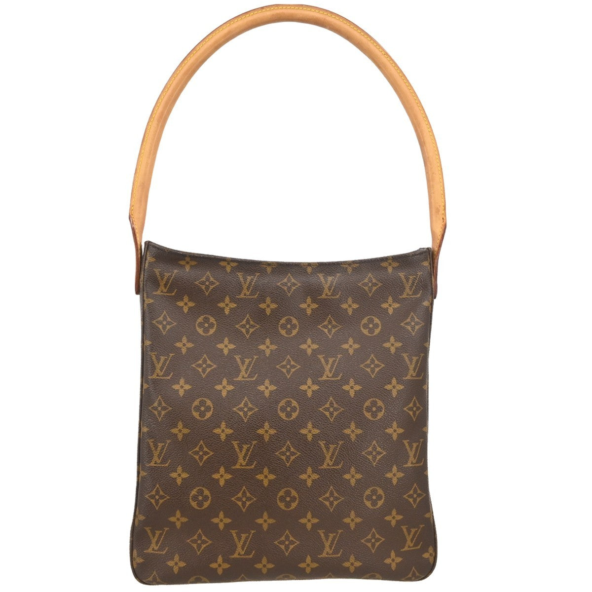 Louis Vuitton Monogram Looping Handbag Monogram Canvas, Brown, Canvas, Shoulder Bag