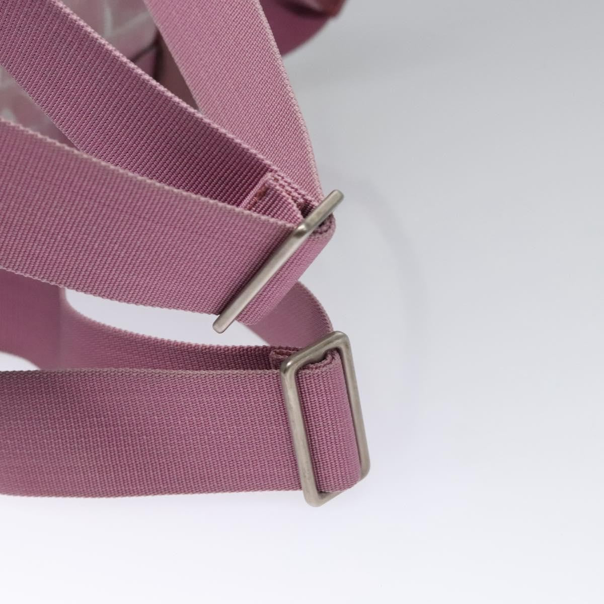 Chanel Travel Line Backpack Canvas, PINK, CANVAS, Backpack