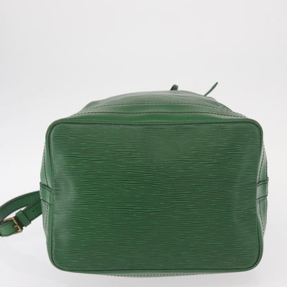 Louis Vuitton Noe Handbag Epi Leather, GREEN, LEATHER, Shoulder bag