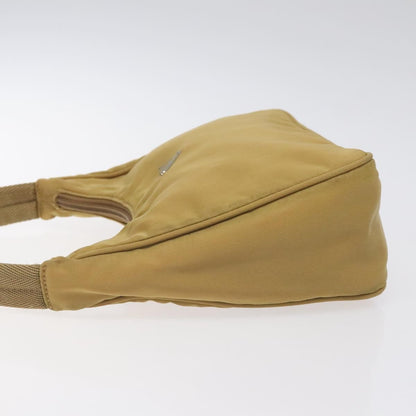Prada Hobo Tessuto, BEIGE, NYLON, Clutche & pouche