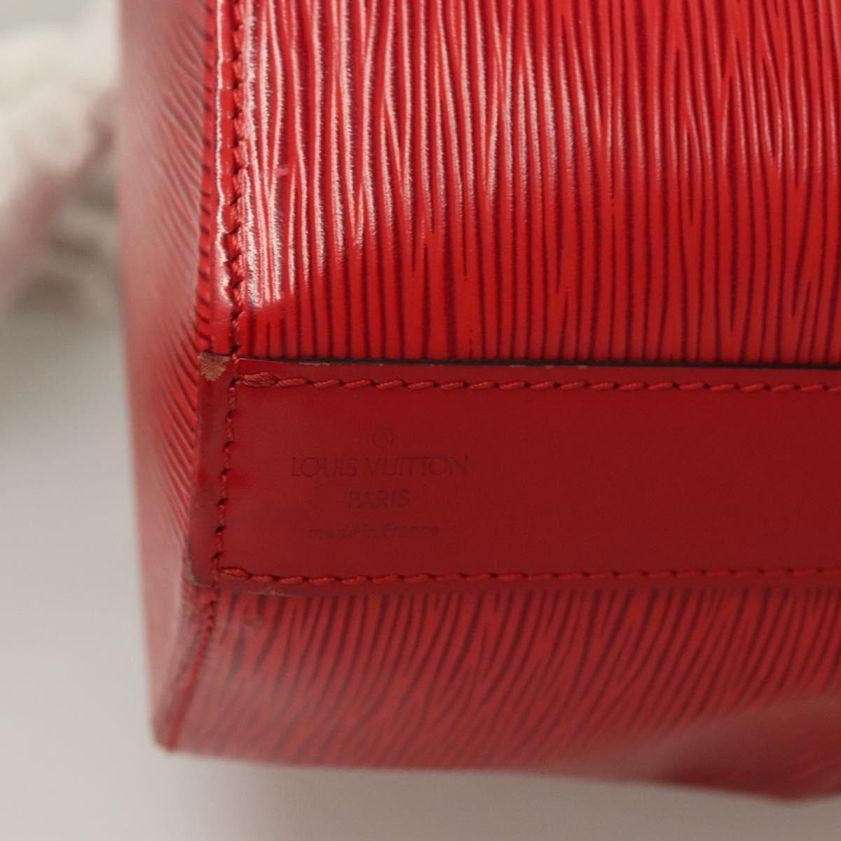 Louis Vuitton Vintage Sac d'Epaule Handbag Epi Leather, RED, LEATHER, Handbag