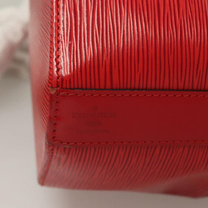 Louis Vuitton Vintage Sac d'Epaule Handbag Epi Leather, RED, LEATHER, Handbag