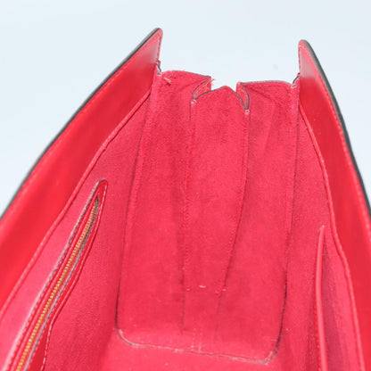 Louis Vuitton Sac Plat NM Bag Epi Leather, RED, LEATHER, Handbag