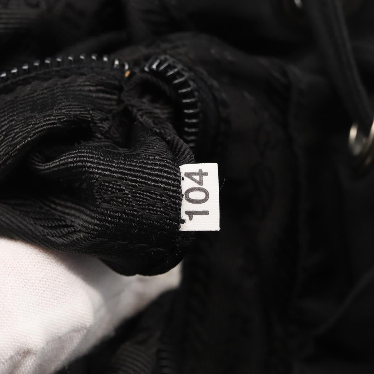 Prada Double Front Pocket Backpack Tessuto, BLACK, NYLON, Backpack