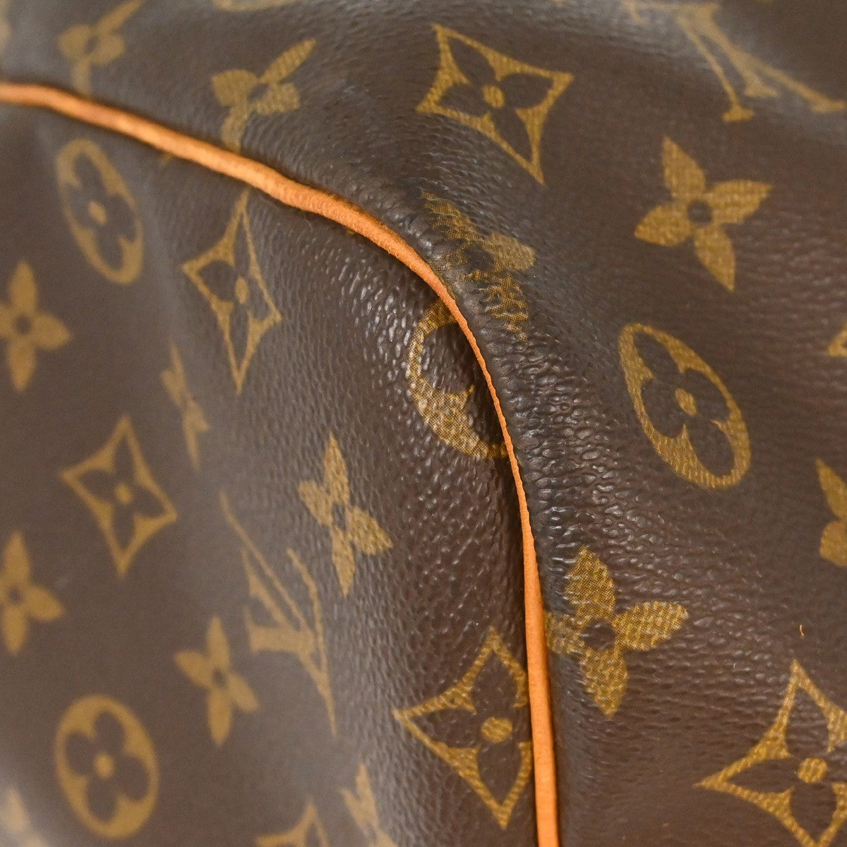 Louis Vuitton Keepall Bag Monogram Canvas, Brown, Canvas, Travel Bag