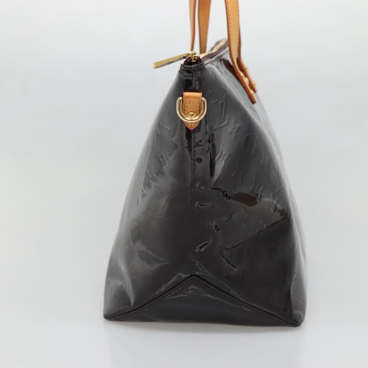 Louis Vuitton Bellevue Handbag Monogram Vernis, PURPLE, PATENT_LEATHER, Tote bag