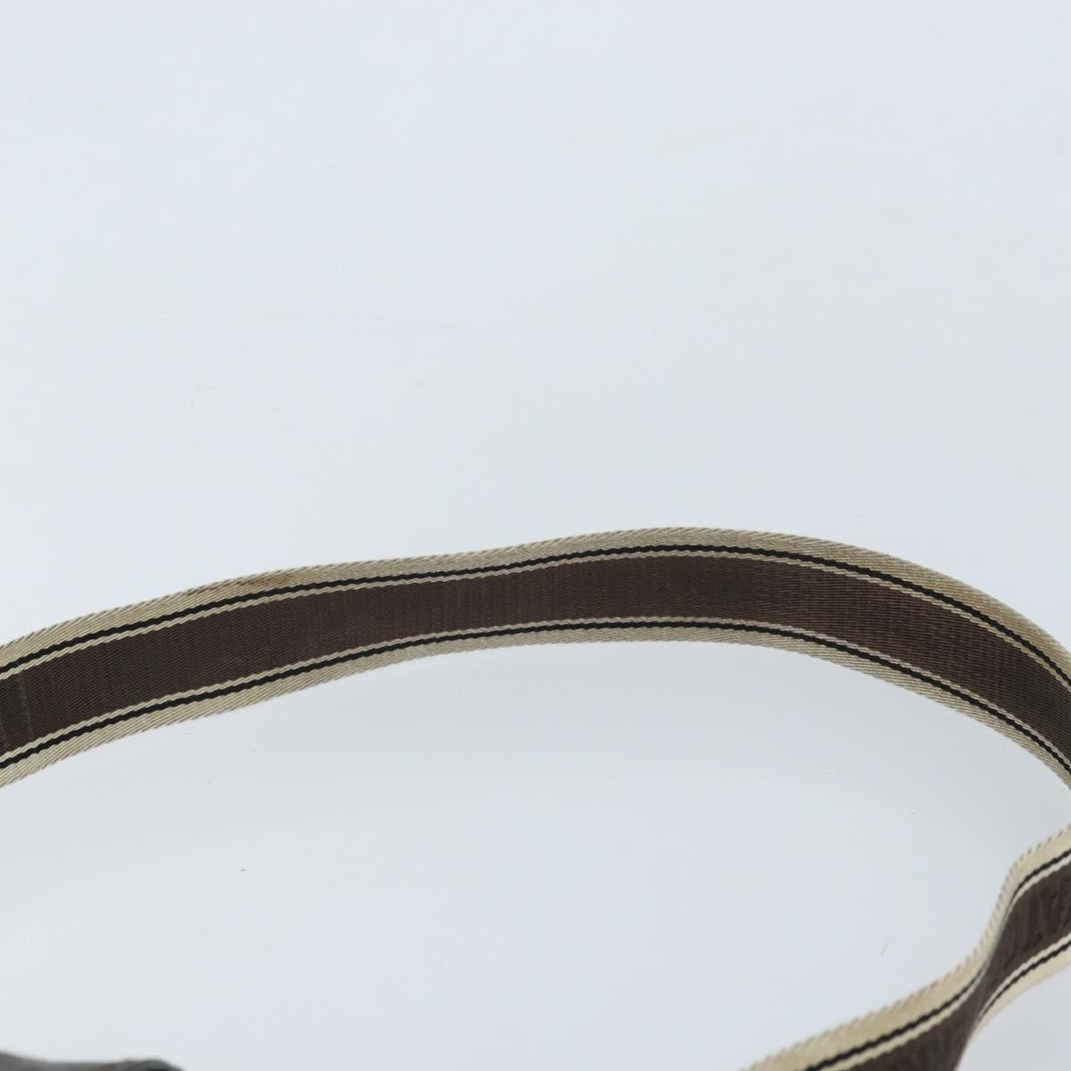 Salvatore Ferragamo Vintage Shoulder Bag Leather, BROWN, LEATHER, Shoulder bag