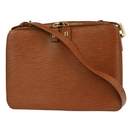Fendi Vintage Shoulder Bag Leather, Brown, Leather, Shoulder Bag