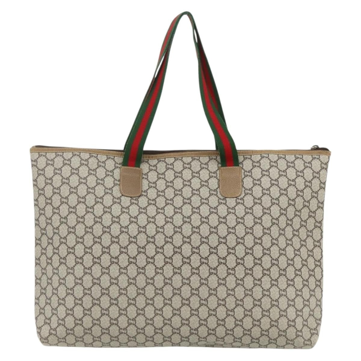 Gucci GG supreme tote bag Canvas, Beige, Canvas, Tote Bag