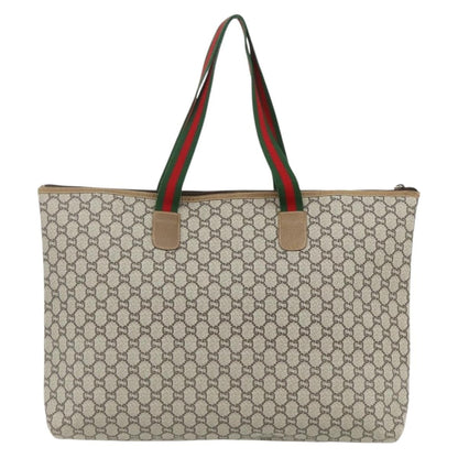 Gucci GG supreme tote bag Canvas, Beige, Canvas, Tote Bag