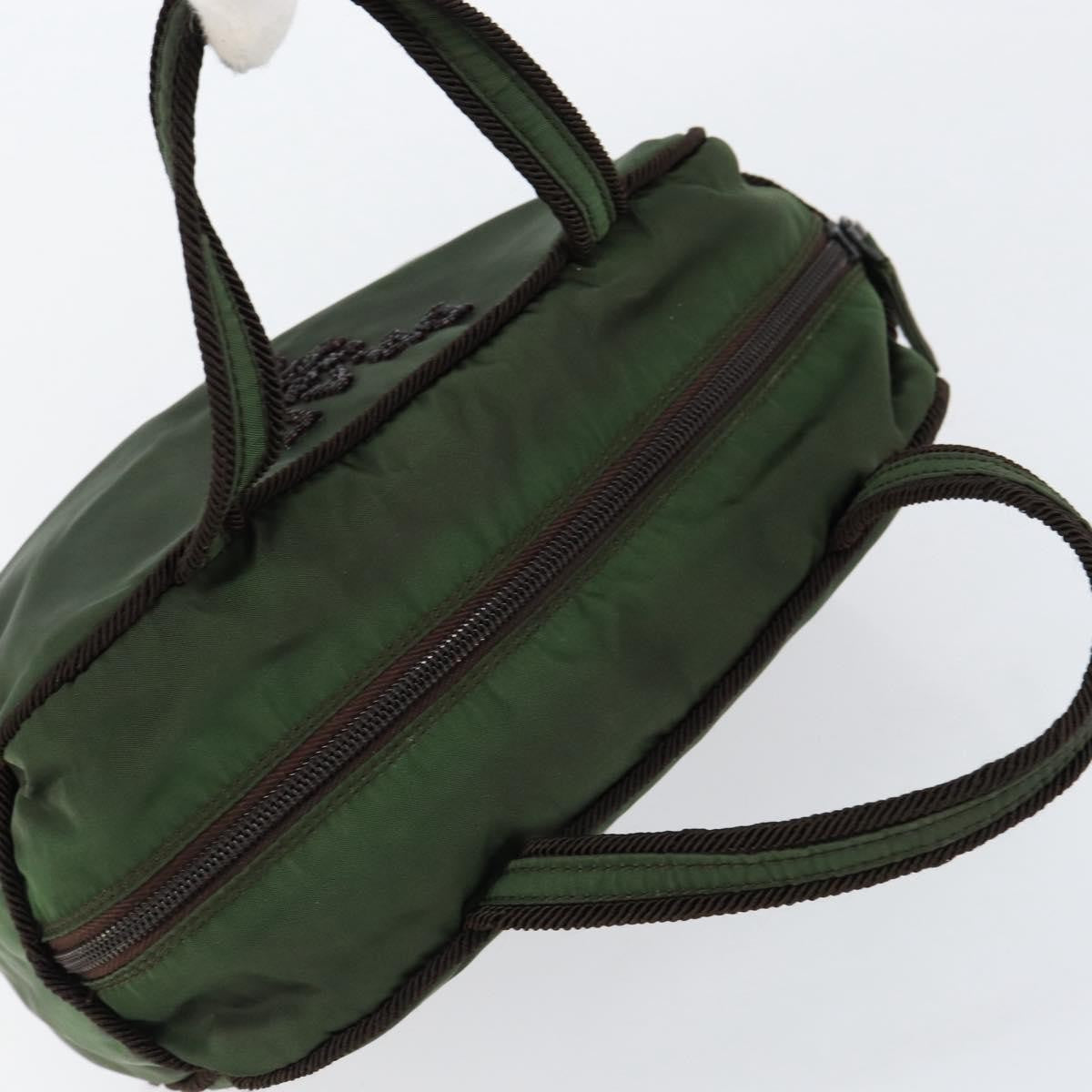 Prada Vintage Handbag Tessuto, GREEN, NYLON, Handbag