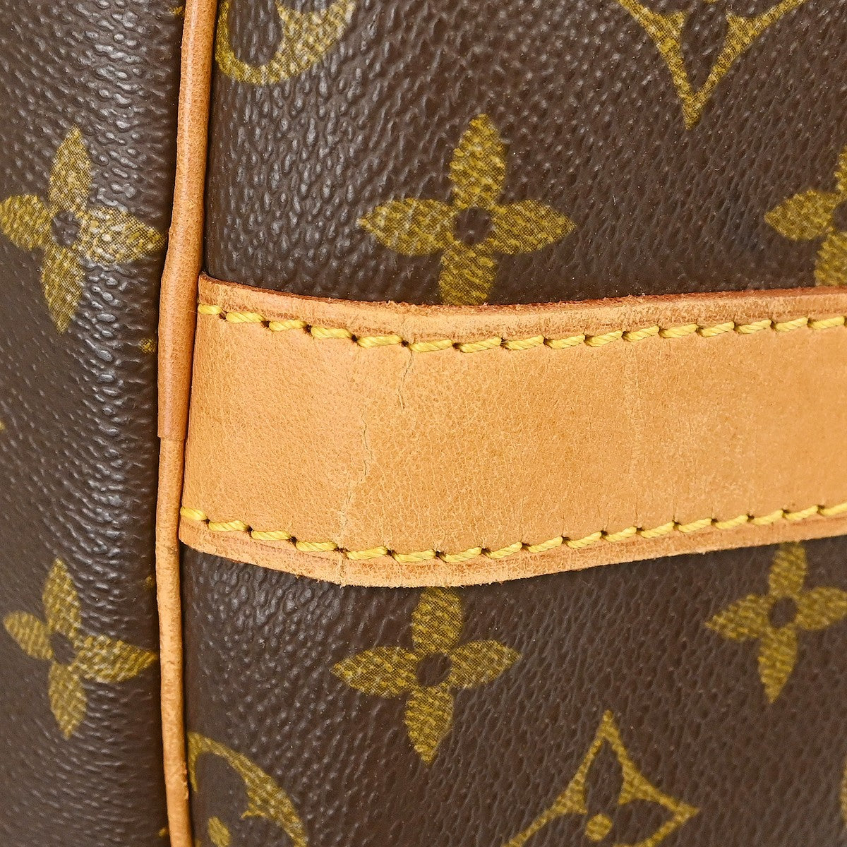 Louis Vuitton Keepall Bandouliere Bag Monogram Canvas, Brown, Canvas, Travel Bag