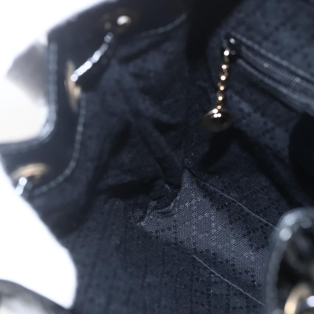 Gucci Vintage Bamboo Backpack Patent, BLACK, PATENT_LEATHER, Backpack