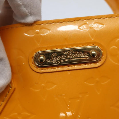 Louis Vuitton Wilshire Handbag Monogram Vernis, YELLOW, PATENT_LEATHER, Handbag