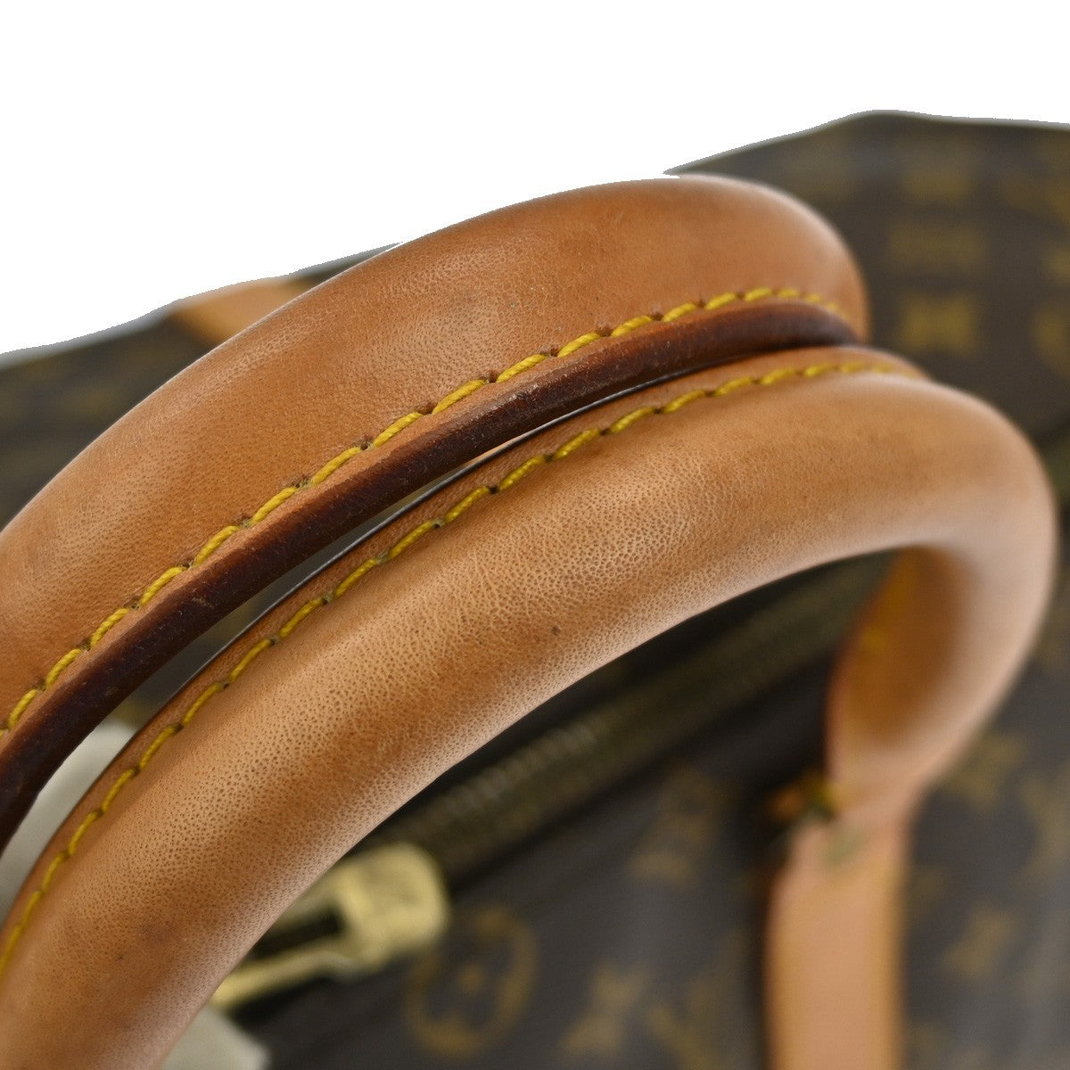 Louis Vuitton Keepall Bag Monogram Canvas, BROWN, CANVAS, Travel bag