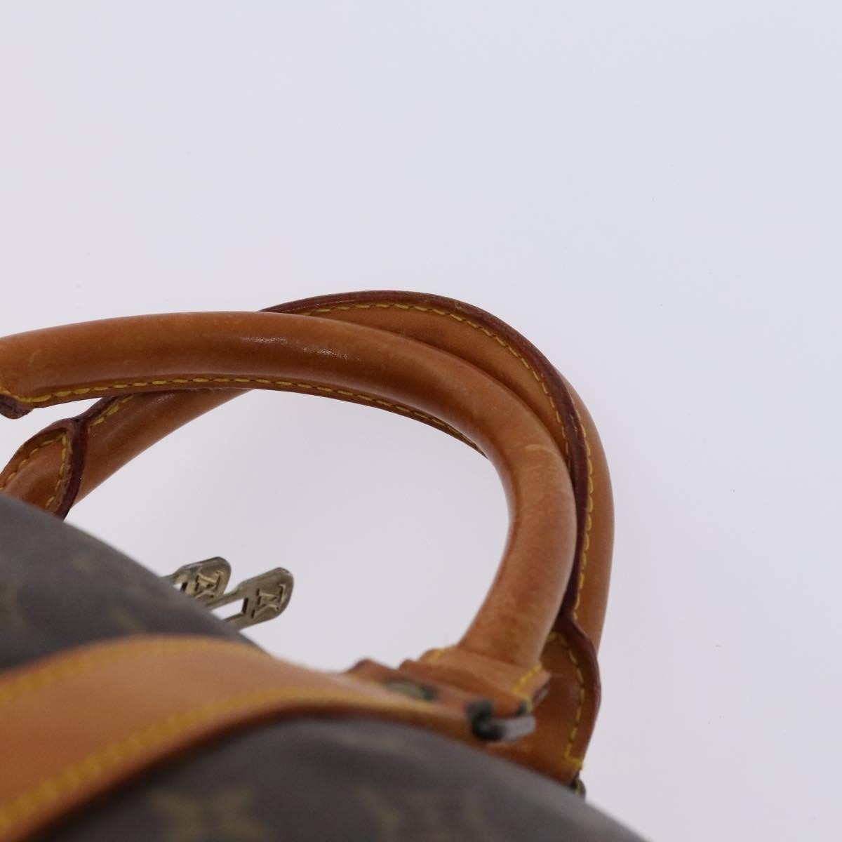 Louis Vuitton Keepall Bag Monogram Canvas, BROWN, CANVAS, Travel bag