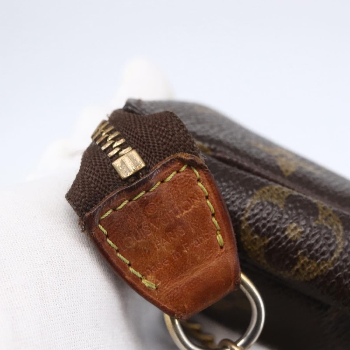 Louis Vuitton Pochette Accessoires Limited Edition Monogram Canvas, BROWN, CANVAS, Clutche & pouche