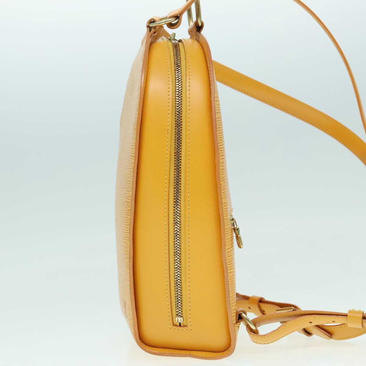 Louis Vuitton Mabillon Backpack Epi Leather, YELLOW, LEATHER, Backpack
